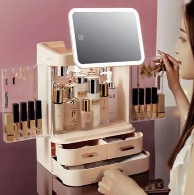 Mini armoire de rangement à écran LED